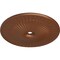 Ekena Millwork Galveston Ceiling Medallion (Canopies up to 5 7/8"), 51"OD x 3 5/8"ID x 3 3/8"P, Polished Copper CM51GLPOS - alternate 2